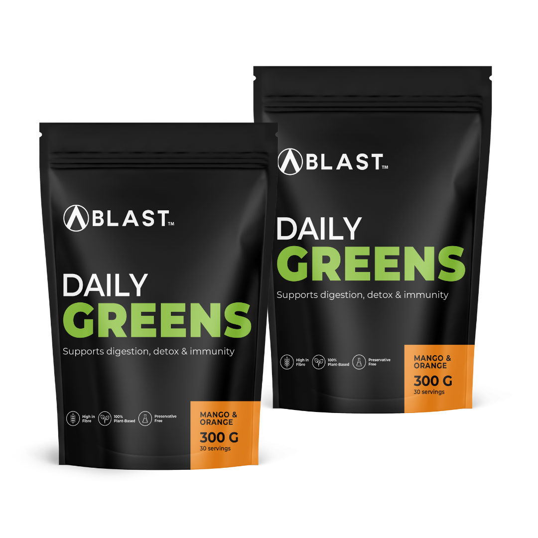 Greens Pouch Combo - Mango & Orange