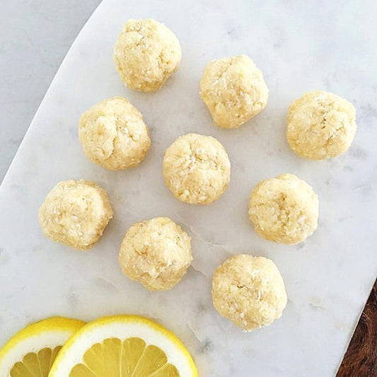 Lemon Coconut Protein Balls