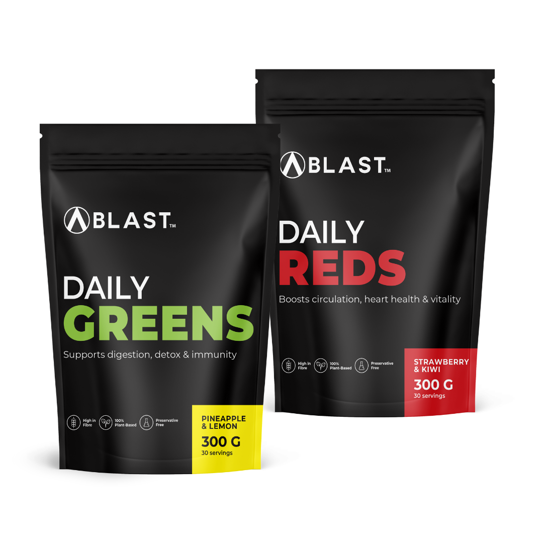 Reds & Greens Pouch Combo - Pineapple & Lemon/Strawberry & Kiwi