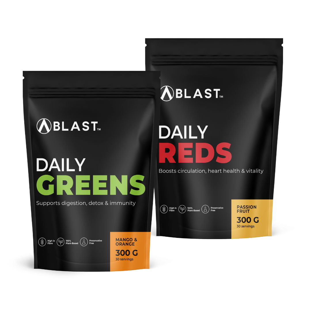 Reds & Greens Pouch Combo - Mango & Orange/Passion Fruit