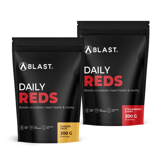 Reds & Greens Pouch Combo - Mango & Orange/Strawberry & Kiwi