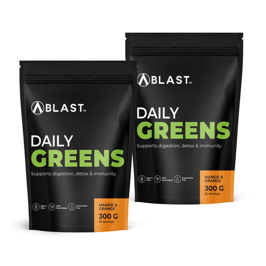 Greens Pouch Combo - Mango & Orange