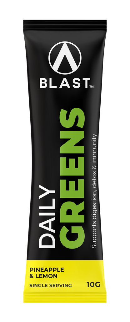BLAST™ Daily Greens On-The-Go Pack - Pineapple & Lemon