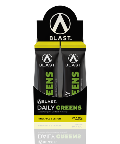 BLAST™ Daily Greens On-The-Go Pack - Pineapple & Lemon