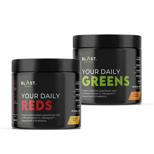 BLAST Daily Greens and Reds Combo for Optimal Health and Vitality