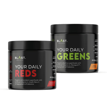 BLAST Daily Greens and Reds Combo for Optimal Health and Vitality