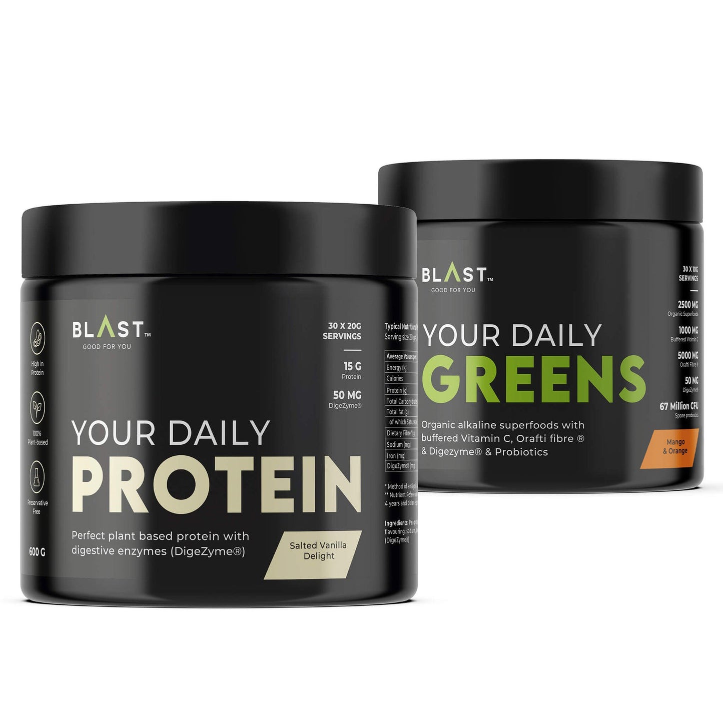 Formidable Combo of Daily Greens and Daily Protein for Health Benefits